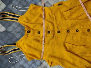 Mustard Yellow Midi Dress