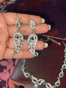 silver necklace