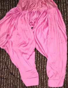 Pink Printed Salwar Suit