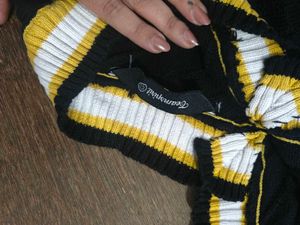 Striped Knit Sweater