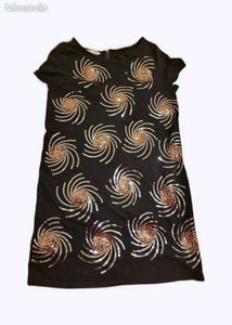 galaxy print dress