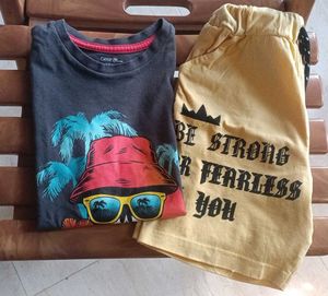 Boys' Graphic Tee &amp; Shorts Set