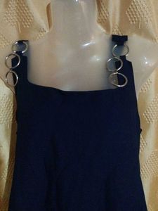 Navy Blue Mini Dress