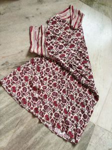 Floral Print Maxi Dress