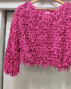 Imported Fashion Tassel Crop Top