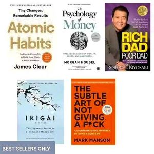 Popular Self-Help Books - 5 Book Lot(delivery free