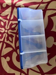 4 In 1 New Container With Spoon Totally Brand Ne