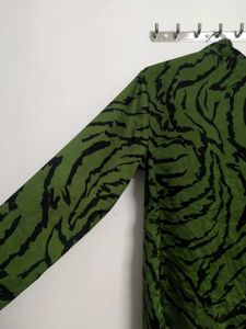 Aesthetic Dark Green Shirt