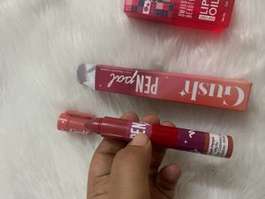 Gush Beauty Pen-pal And Swiss Beaut Lip Oil