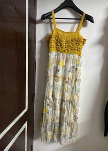 Yellow Floral Dress