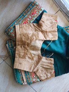 Green Saree