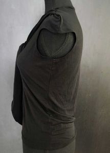 Olive Green Tie-Front Top