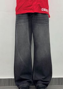 Wide Leg Black Jeans