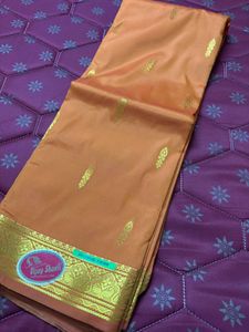 Elegant Orange Saree