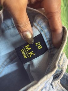 Light Wash Wide Leg Jeans