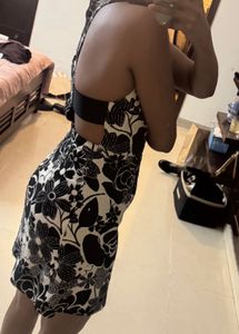 Zara Floral Print Mini Dress