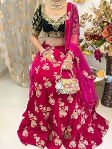 Stunning Pink Lehenga Choli