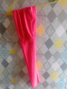 Kurta With Pink Leggings