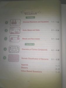 CBSE CLASS 10 CHEMISTRY BOOK