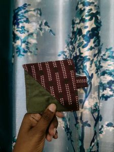 Cloth Patterned Bookmark | Card Carrier