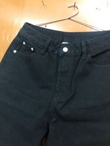 High Waisted Ripped Wide Leg Jeans