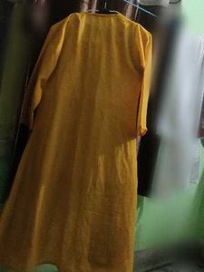 Girls' Yellow Top &amp; Pants Set