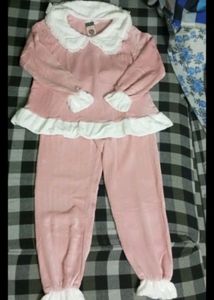 Corean Fluffy Wool Nightsuit