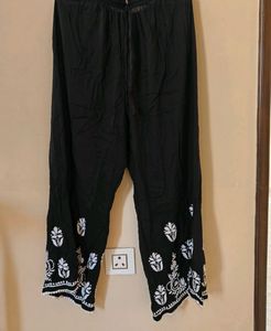 Black chikankri Kurti Set