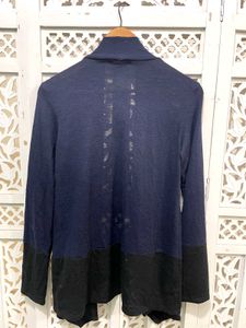 Imported Veitnam Navy Open Front Cardigan A