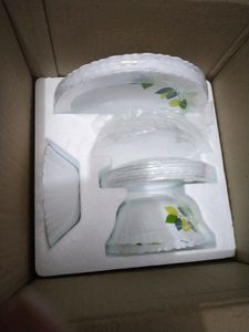 New With Tag Larah by Borosil Green dinner Set