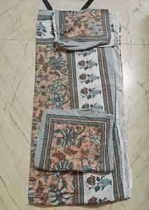 Bedsheet With Pillow Cover