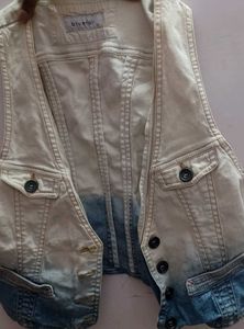 Blue B Denim Vest