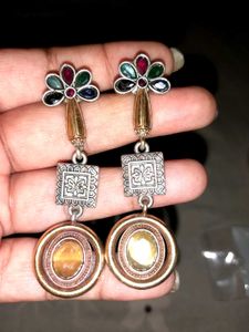 Combo of two Statement Earrings