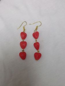 Red ♥️ Beautiful Bracelet And Earrings