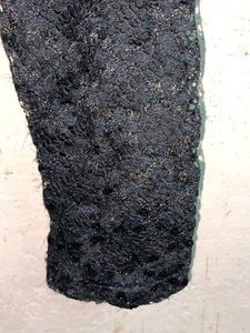 Ladies Fashion Lace Top Layered Black