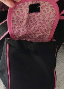 Baby Phat Black &amp; Pink Shoulder Bag