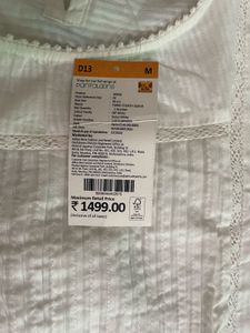 New With Tag White Dress