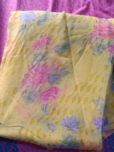 Pure Chiffon Saree