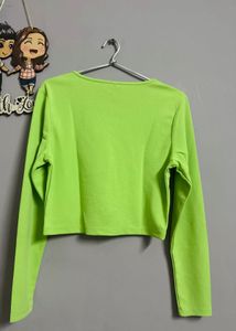 Peacock Cutout Detailing Top