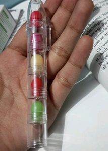 ORGANIC HARVEST 5 In 1 Lip Balm || Hibiscus,Lily, Coffee , Strawberry &amp; Green Tea