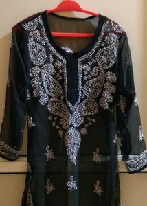 black net kurti