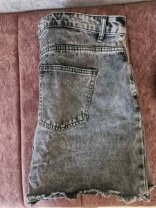 Short Denim Skirt