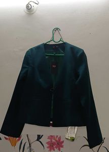 Zink London Brand Deep Green Blazer M Size