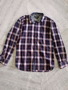 Men's Shirt Full Sleeves Checkered