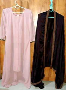 Pakistani Kurti With Dupatta Set