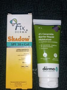 Derma Co Moisturizer And Fix Sunscreen