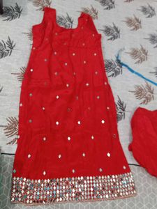 Red ♥️ Cut Selves Suit