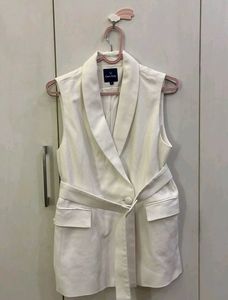 Allen Solly Sleeveless Blazer Vest