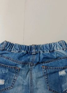 Cute Distressed Denim Jeans