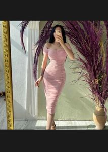 Ruffle Pink Newme Aisa Dress